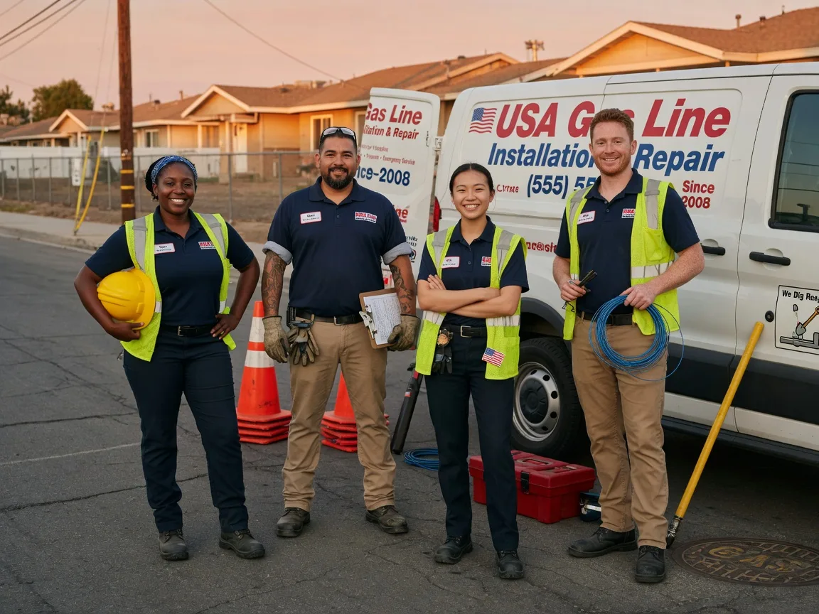 Gas Line Installation company in Pomona, IL